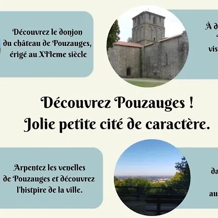 Maison La Baliere,2 Chambres,5 Personnes, A 20 Minutes Du Puy Du Fou